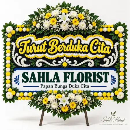 Papan Bunga Duka Thamrin